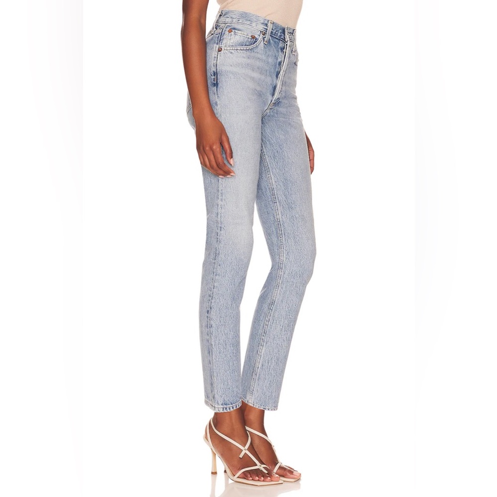 SOLD - Agolde Riley High Rise Straight Crop (size 30) - Picture 3 of 10